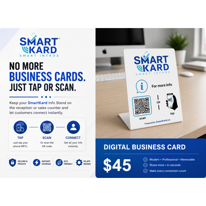 DIGITAL BUSINESS STAND