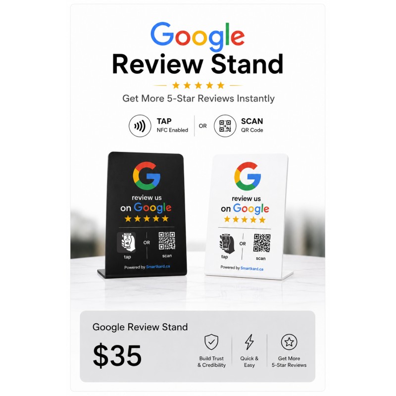 GOOGLE REVIEW STAND-G01