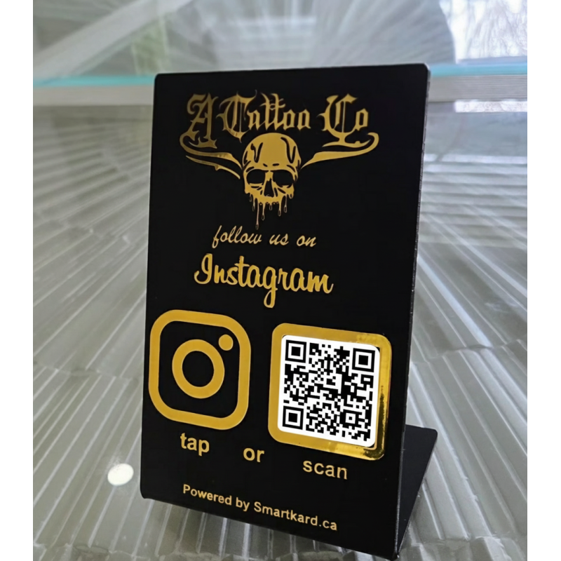 GOOGLE REVIEW STANDEE WITH LOGO