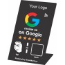 GOOGLE REVIEW STANDEE WITH LOGO